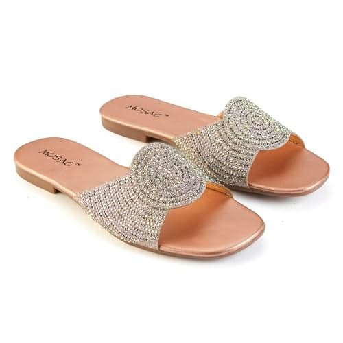 MOSAC Women Fancy Slip On Casual Womens Wedding Sandal