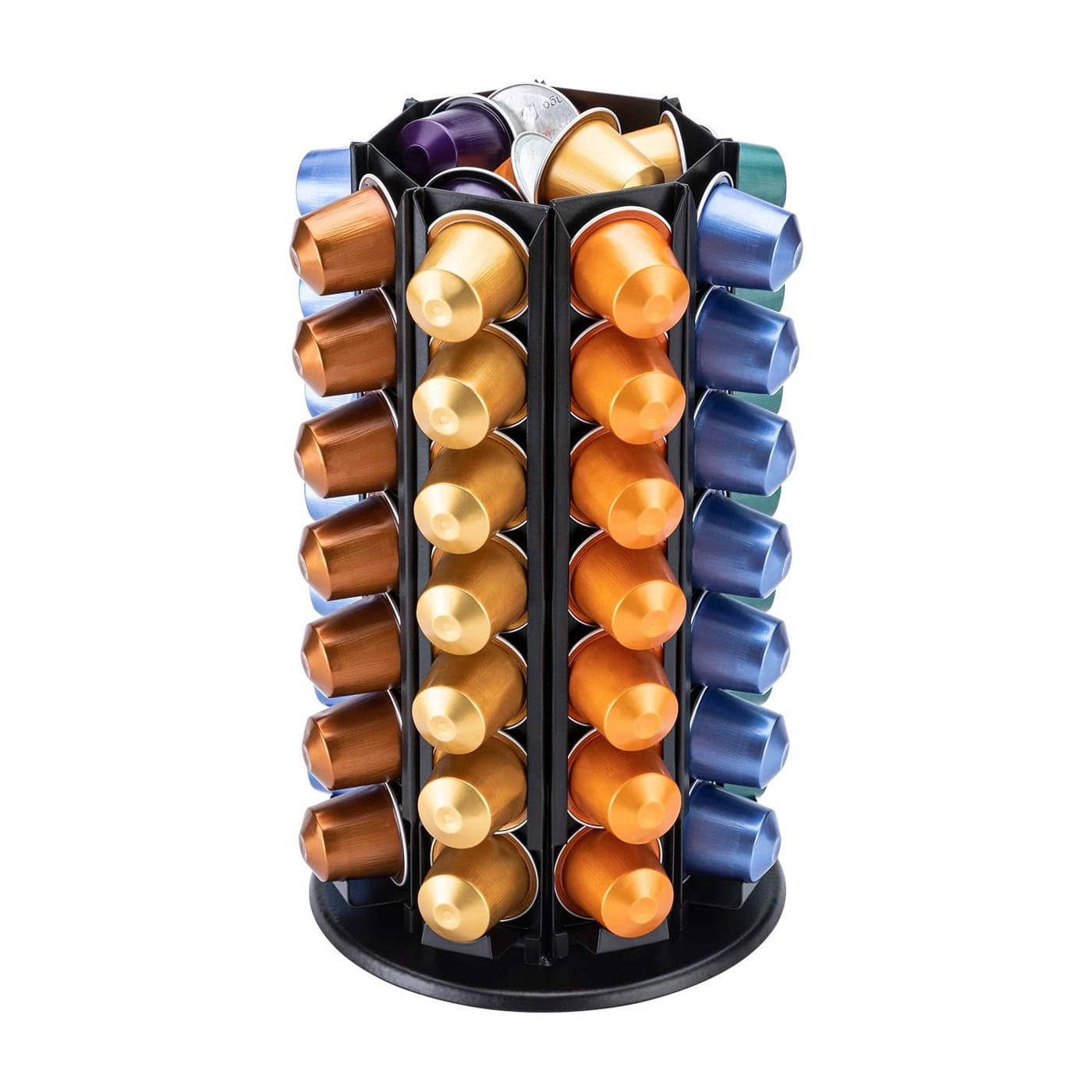 Rice rat Pod Holder for Original for 56 Original Pods With Central Additional Pods StorageCarousel80 Pods