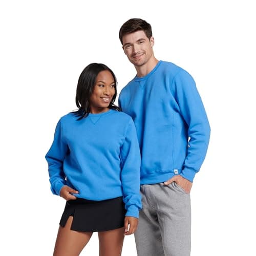 Russell Athletic Men's Dri Power Crew Neck Sweatshirt, College Blue, XX-Large