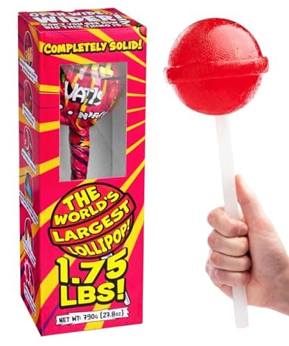 Vat19 The Worlds Largest Lollipop 175lbs of Solid Candy