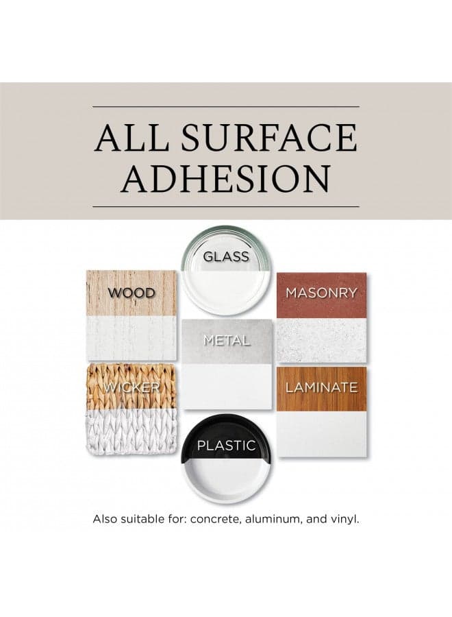Rust-Oleum 247564 Universal All Surface Spray Paint, 12 oz, Flat White
