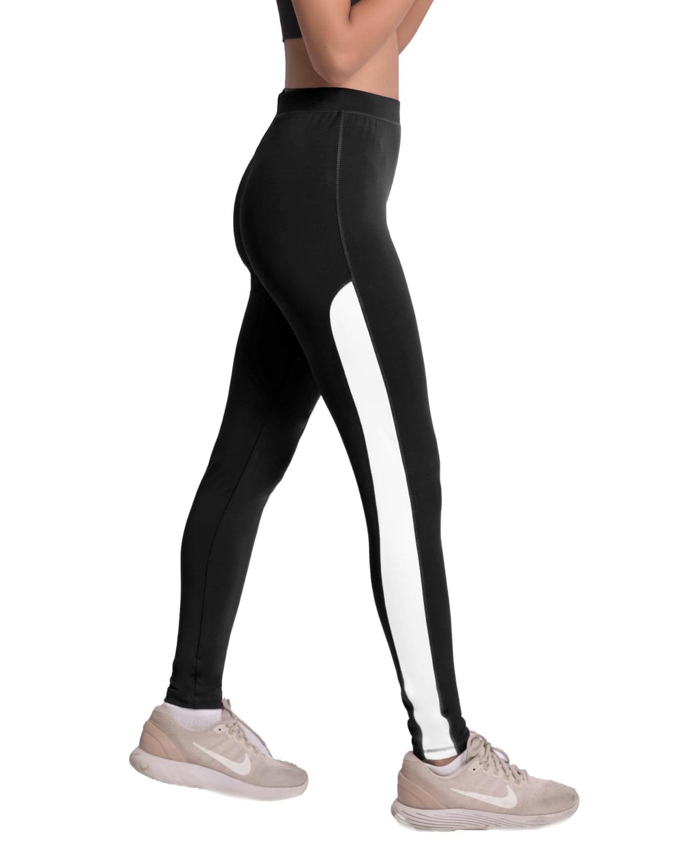 Mehrang Women's Stretch Fit Yoga Pants, Track Pants Stretchable Gym Legging Tights (4XL, Black)