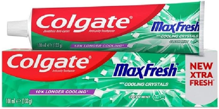 colgate max Fresh Clean Mint 100ml Import Green
