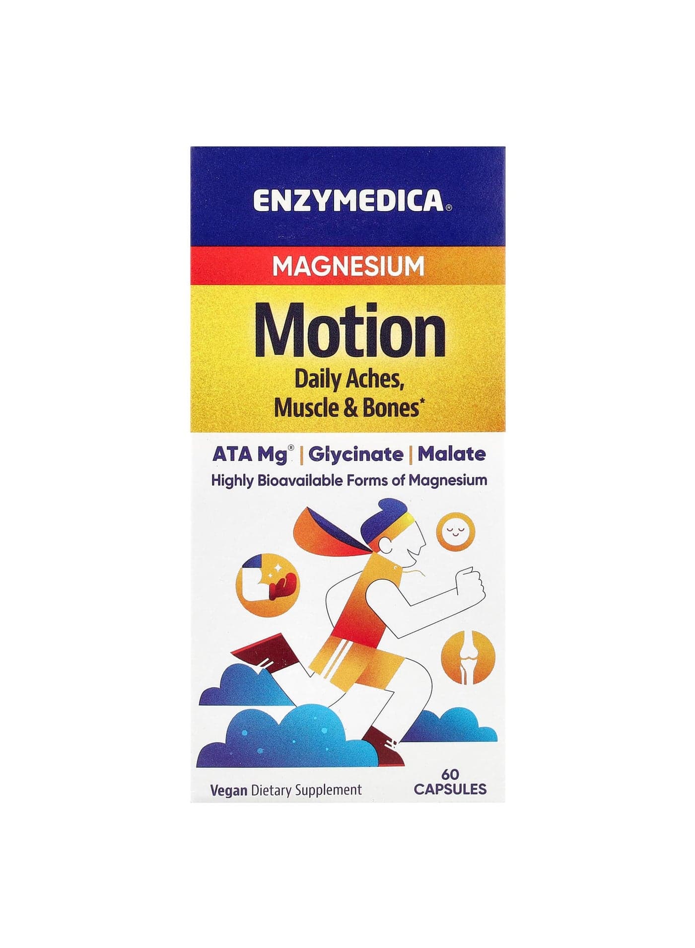 Motion, Magnesium , 60 Capsules