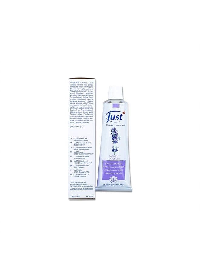 Lavender Natural Body Cream by Swiss"Just" 30milliliter