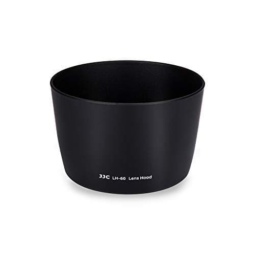 JJC Camera Lens Hood Shade Fits for Canon RF 75-300mm f/4-5.6, EF 75-300mm f/4-5.6 III USM & EF-S 55-250mm f/4-5.6 is II Lens, Replaces Canon ET-60 Hood Reverse Attaching -Black