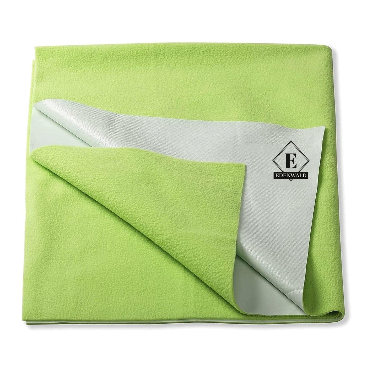 Edenwald Quick Dry Sheet for Babys Extra Absorbent Fast Dry Sheet Bed Protector Waterproof Mattress Protector Underpad Sheet Pack of 1 XL 140x200 Mint Green