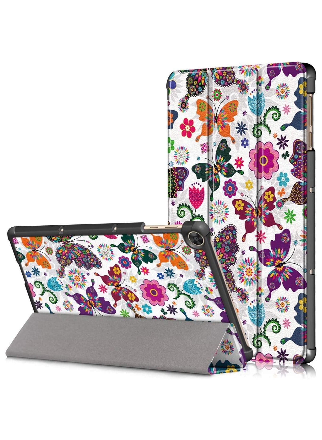 Smart Tri Fold Stand Slim Fit Lightweight Shockproof Case for MatePad T10s 10.1in