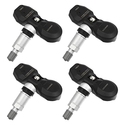 X AUTOHAUX 4pcs 3AA907275 Tire Pressure Monitoring System Sensor TPMS Sensor 433MHz for Volkswagen CC 2012-2017 Tiguan 2012-2018