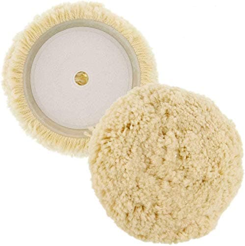MLD 7 inch inch 180mm Soft Wool Clean Polishing Buffing Bonnet Pad for Car Auto Polisher