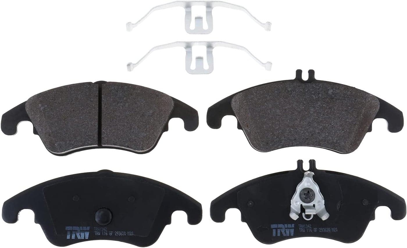TRW Pro TRH1342 Disc Brake Pad Set for Mercedes-Benz E350 (2010-2016) - Front