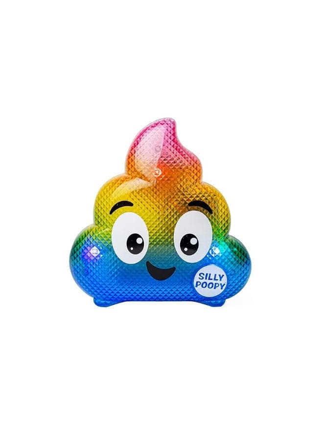 WHAT DO YOU MEME Silly Poopys Hide Seek The Talking Singing Rainbow Hide Seek Toy Learning Toys for Toddlers 34 Years Toddler Travel Toys Hide and Seek Toys for Kids by Relatable