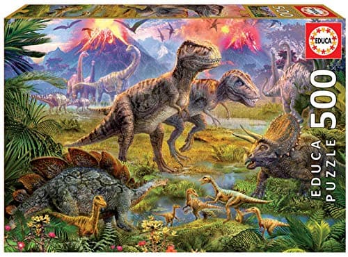 Educa Dinosaur Gathering Puzzle (500 Piece)