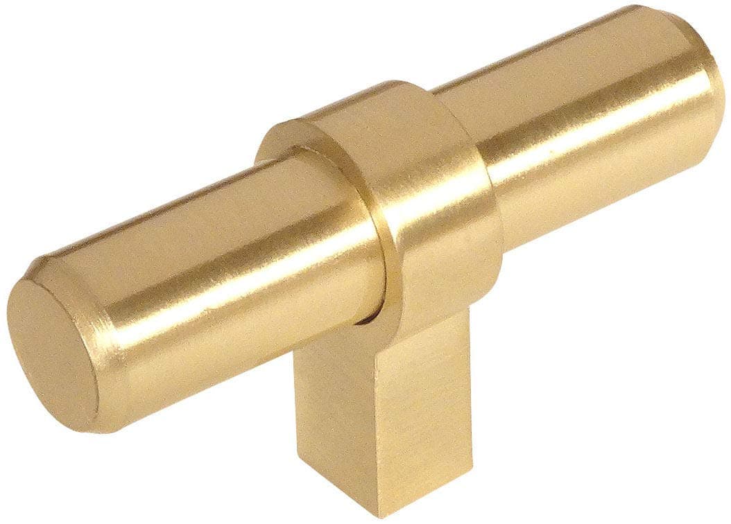 Cosmas 10 Pack 181BB Brushed Brass Cabinet Bar Handle Pull Knob 238 Long
