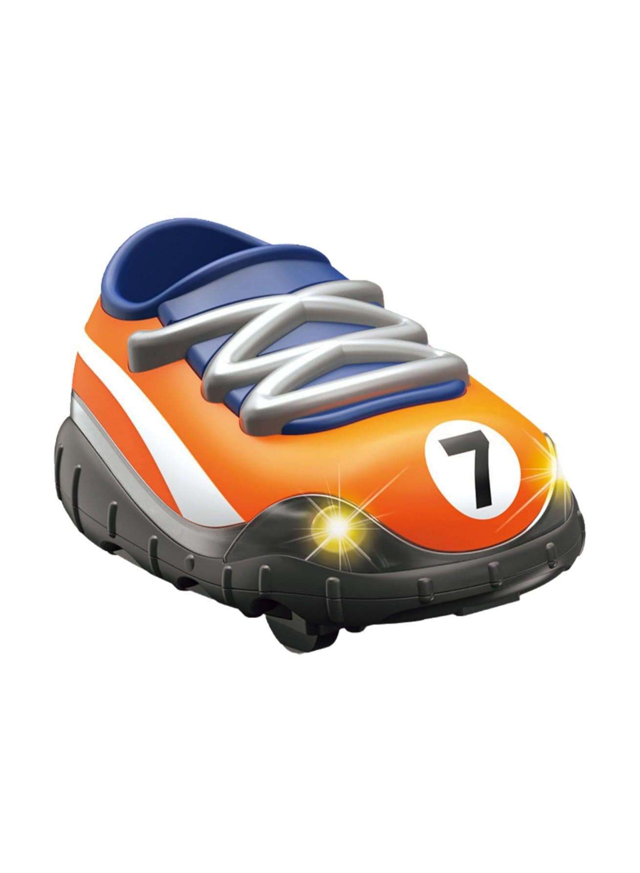 Remote Control Football Car Interactive Competition Remote Control Car Cool Light Chasing Competition Interactive Toy (Orange)