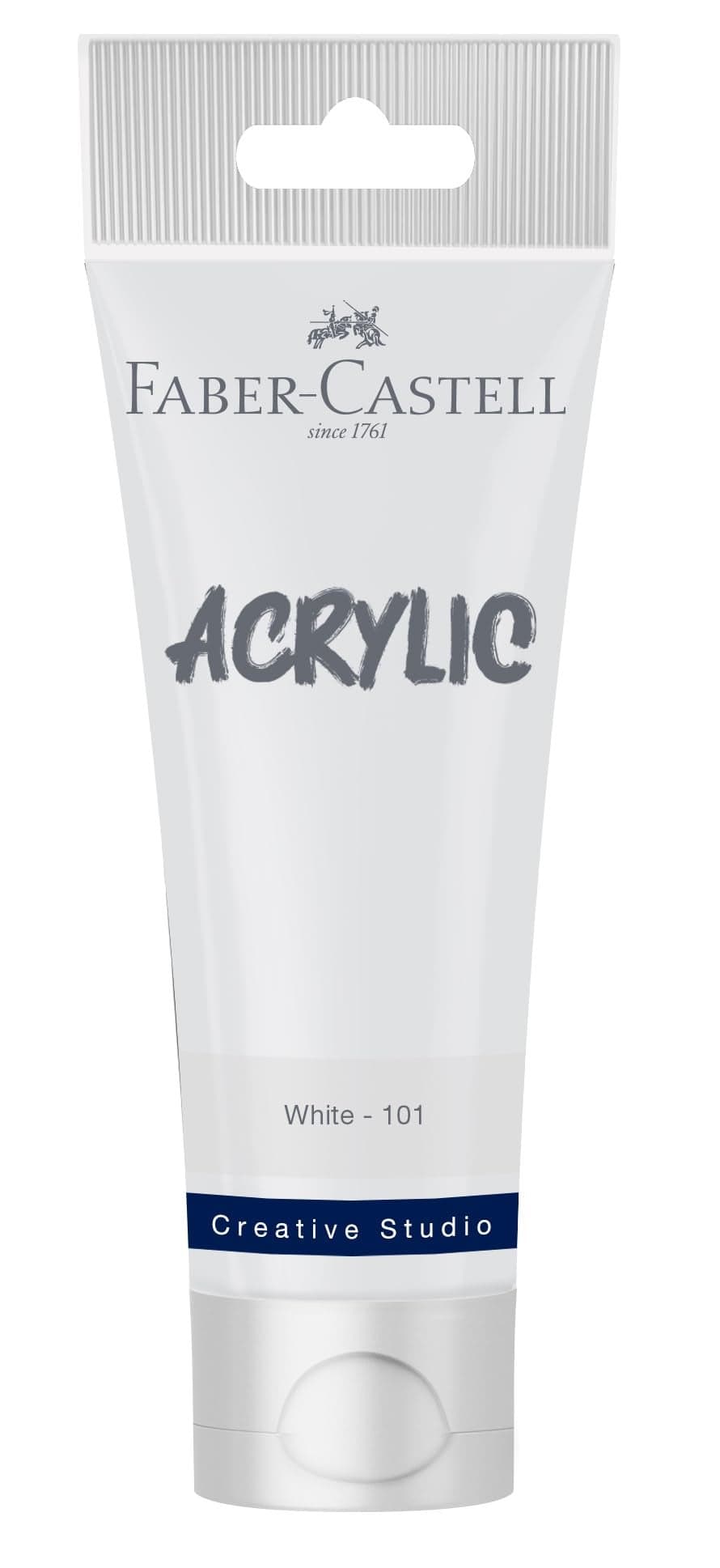 Faber-Castell Creative Studio Acrylic TUBE120ML-WHITE 101