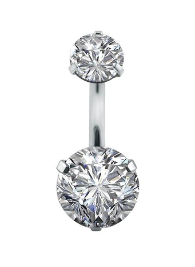 Stainless Steel Round Shape Belly Ring