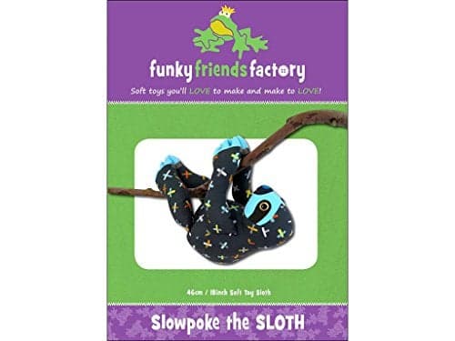 FUNKY FRIENDS FACTORY Slowpoke Sloth Sewing Pattern