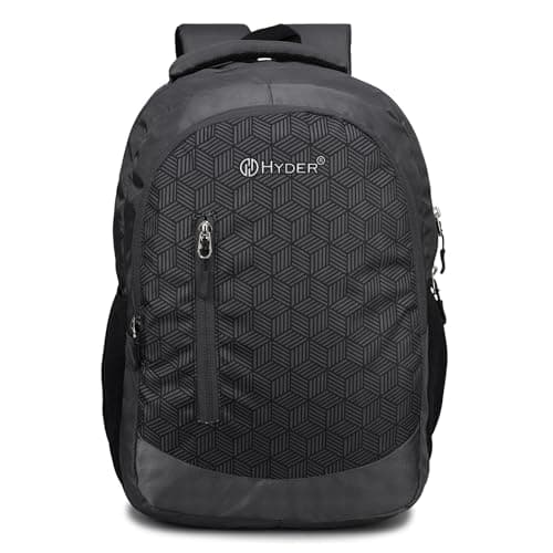 HYDER Cube 30L Unisex Multi-functional Laptop Bag/Backpack for Men and Women - Perfect Bags for College, School, and Business Travel with Padded Sleeve For Laptops Protection (Grey)