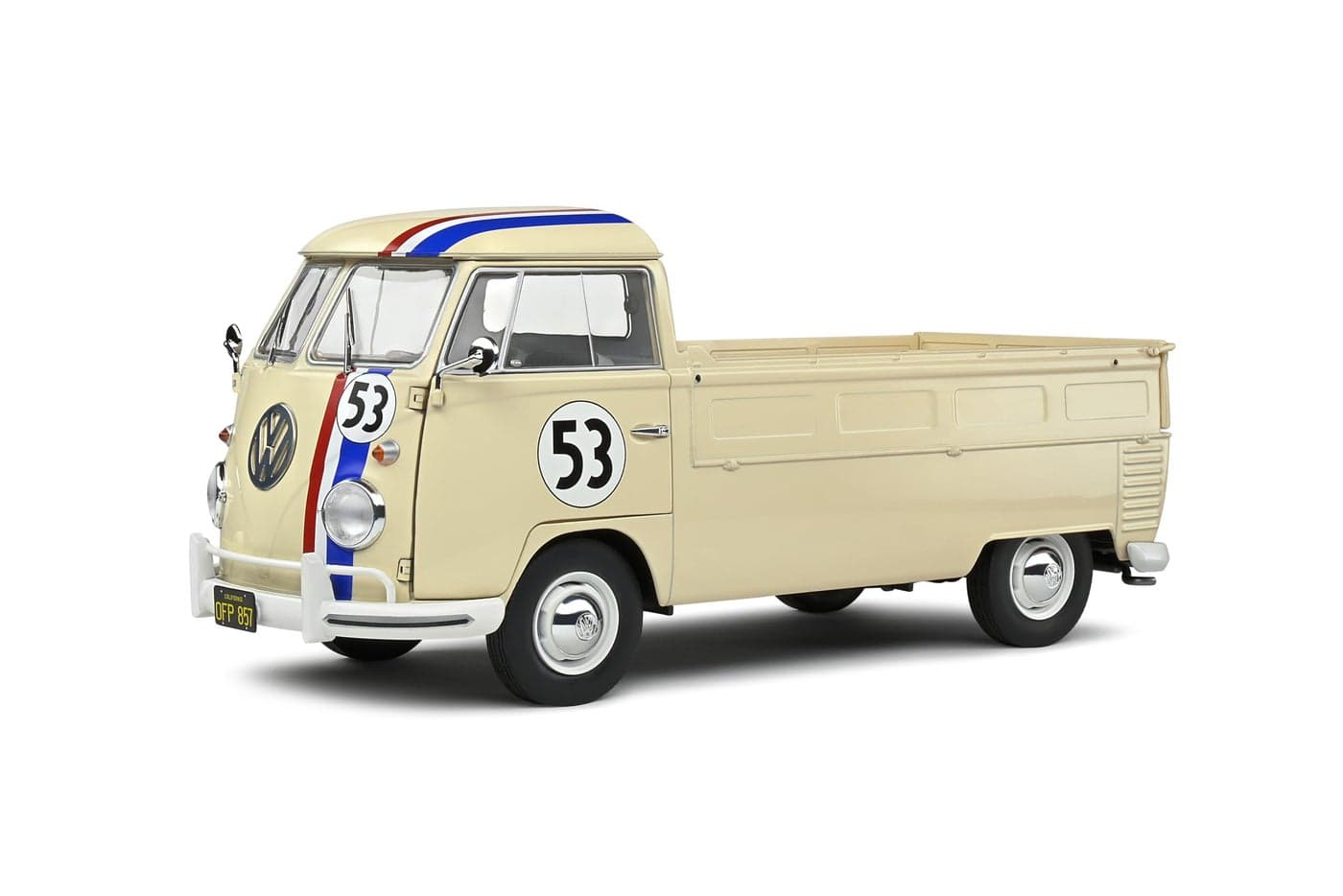 Solido 118 Volkswagen T1 Pick UP Racer 53 Beige 1950
