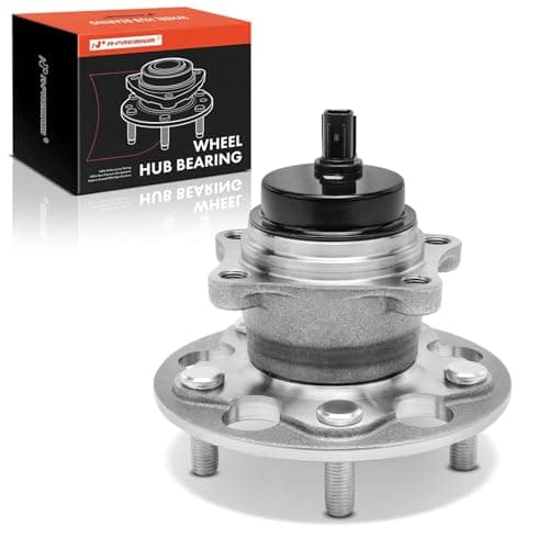 A-Premium Rear Wheel Bearing and Hub Assembly with ABS & 5-Lug Compatible with Toyota Camry 18-24, RAV4 19-20, Avalon 19-22, C-HR 20, Lexus ES300h 19-23, ES350 19-23