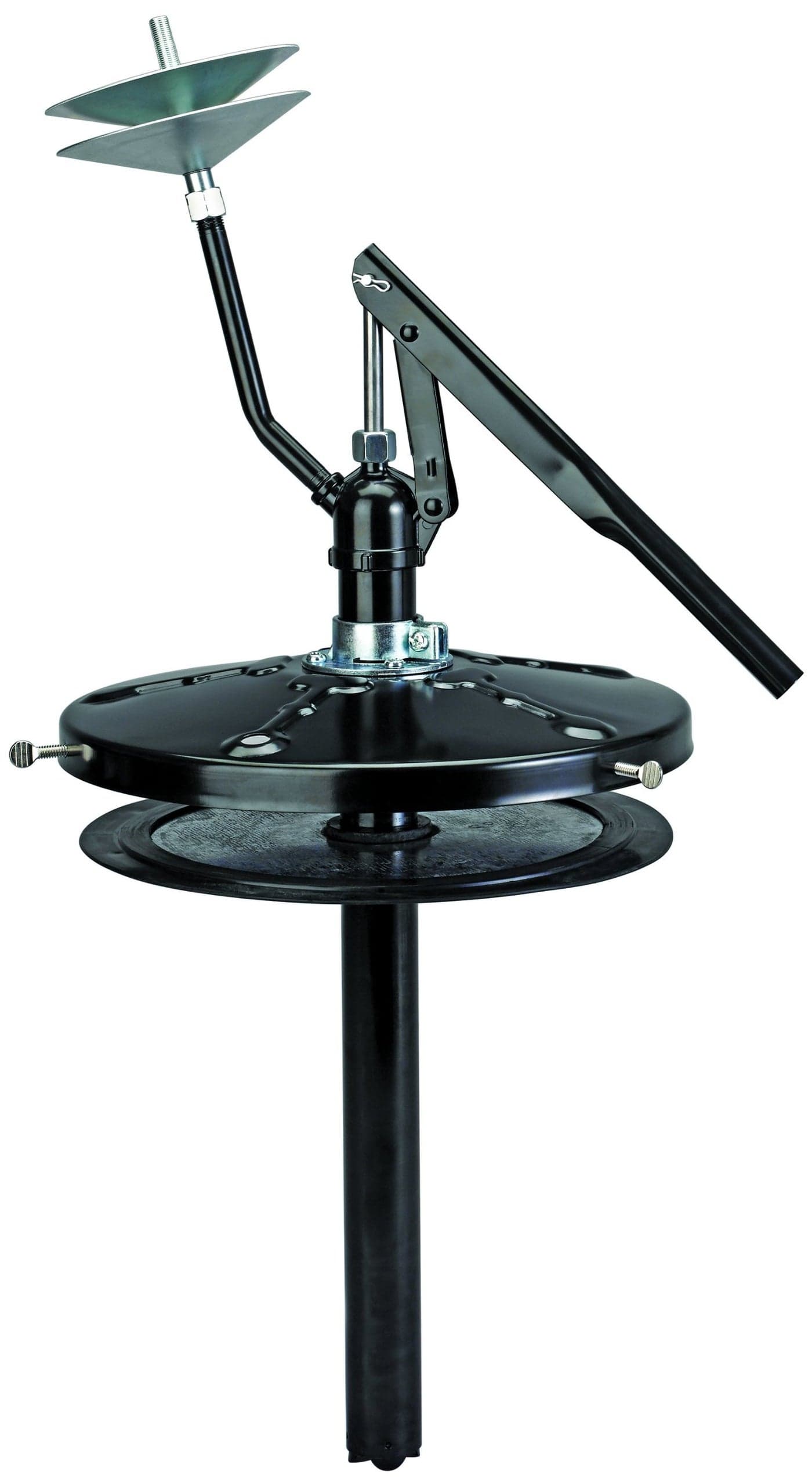 LubriMatic 55-107 Bearing Packer Grease Pail Pump, Black