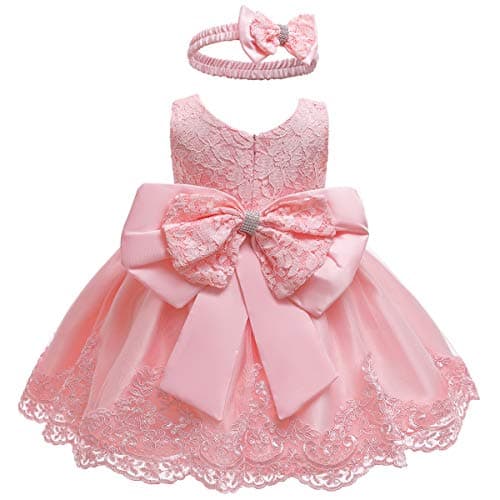 LZH Girls Flower Dress Wedding Party Toddler Dres Birthday Special Occasion Girls Dress
