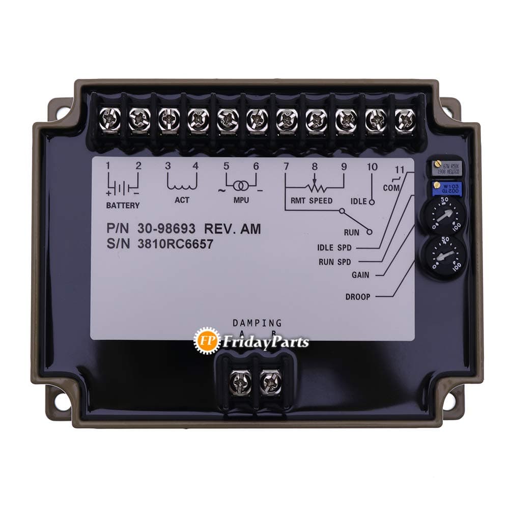 FridayParts Speed Controller Control Governor 3098693 Compatible for Cummins Engine KTA19