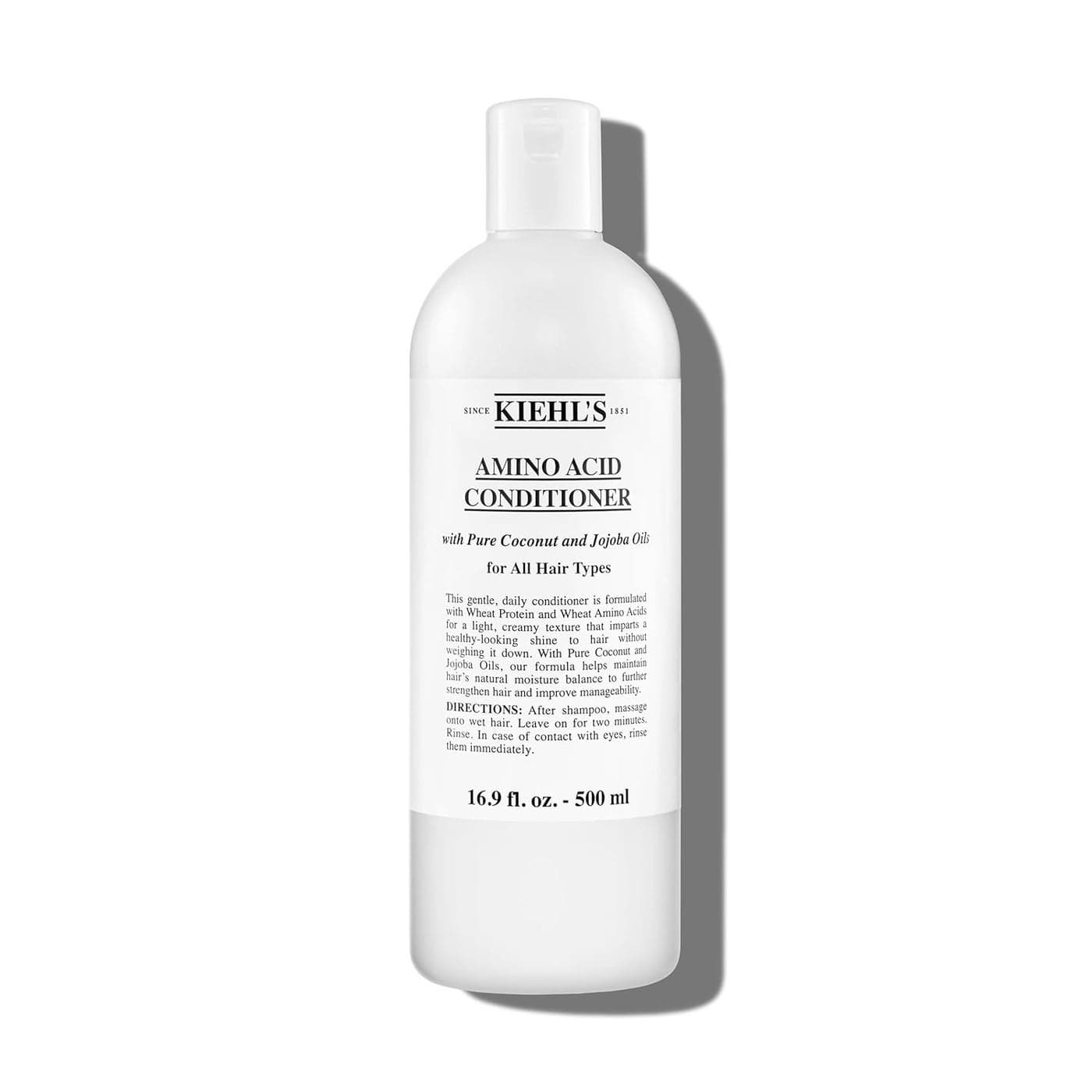 Kiehls Amino Acid Conditioner Strengthening and Moisturizing Hair Treatment with Amino Acids Jojoba and Coconut Oil to Improve Manageability and Added Shine Suitable for All Hair Types