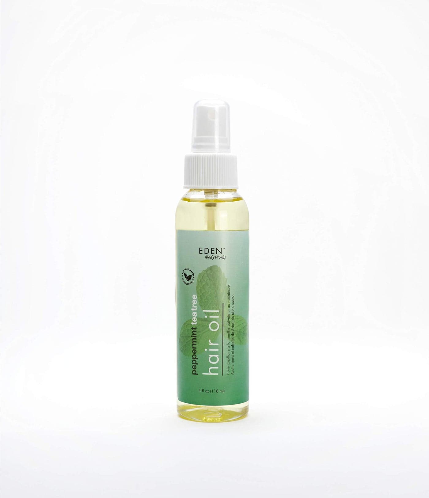 EDEN BodyWorks Peppermint Tea Tree Hair Oil Dry Hair Treatment for Curly Hair Products Scalp Oil to Eliminate Dandruff Boost Shine Hair Products for Curls 4 oz
