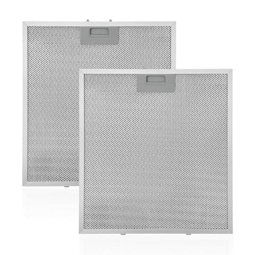 WA0575 Range Hood Filter 14-3/8" x 13-1/2" Compatible with Vissani 30-inch Pyramid or Wall Mount Range Hood, 5-Layer Aluminum Mesh Vent Filter (2 Pack)