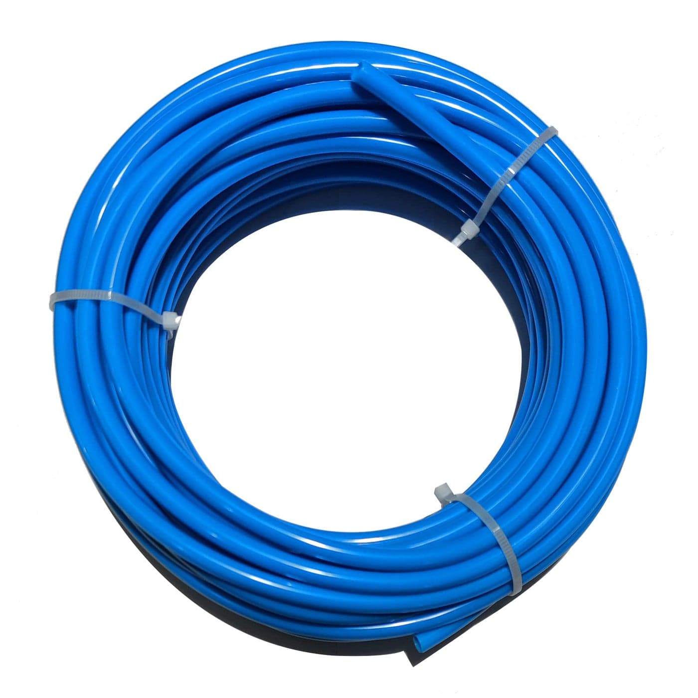 Beduan 10mm x 65mm Blue Pneumatic Tubing Pipe PU Polyurethane Air Compressor Tubing Hose Pipe Line Fluid Transfer 328ft 10 Meter