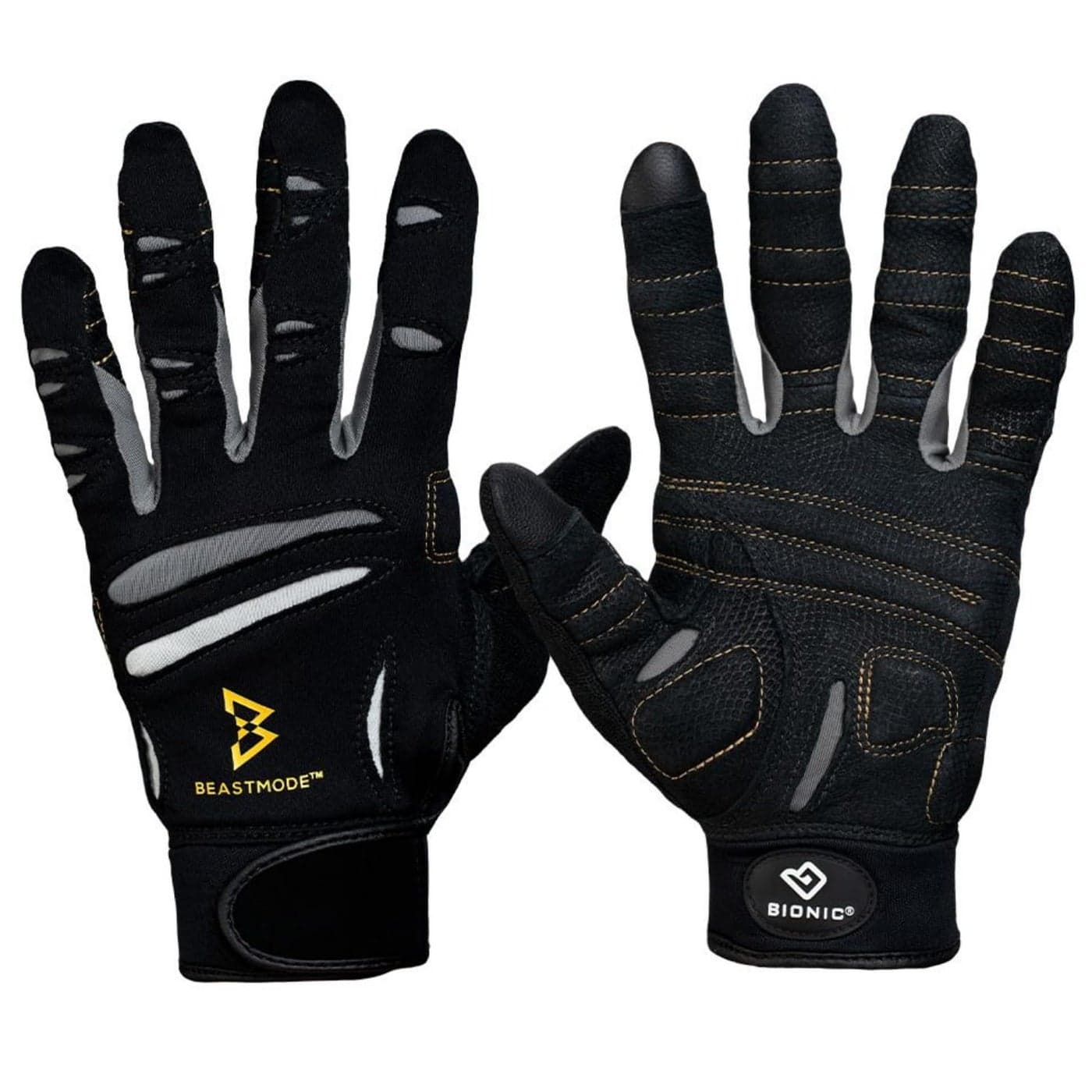 Men's Beastmode Full Finger Fitness Gloves (3X-Large)