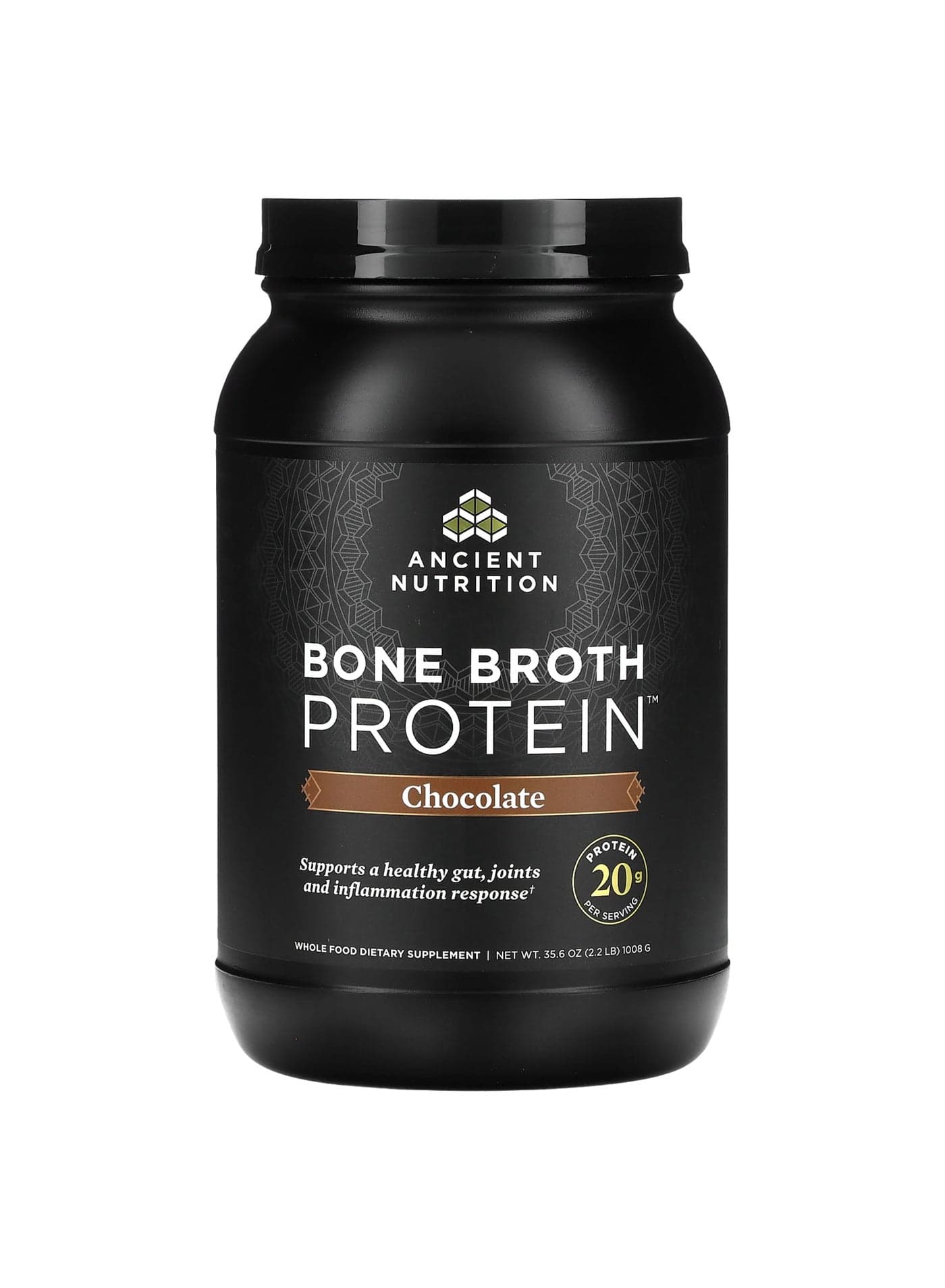 Bone Broth Protein, Chocolate, 2.2 lbs (1,008 g)