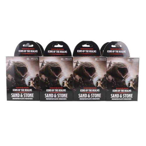 WizKids DD Icons of The Realms Sand Stone 8 ct Booster Brick