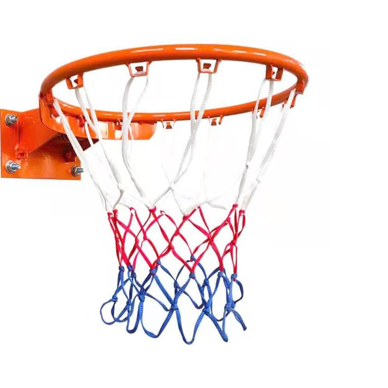 Heavy Duty Adult Standard Size 18 Basketball Hoop Goal Wall Mounted Basketball Rim Diameter 45centimeter18inch Basic Edition
