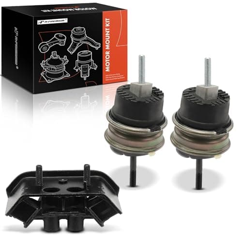 A-Premium Engine Motor and Transmission Mount Kit Compatible with Chevrolet Camaro 2010-2015 3.6L, Automatic Transmission, 3-PC Set, Replace# 92239456, 92239457