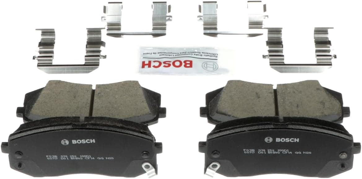 Bosch QuietCast BC1826 Premium Ceramic Disc Brake Pad Set - Front