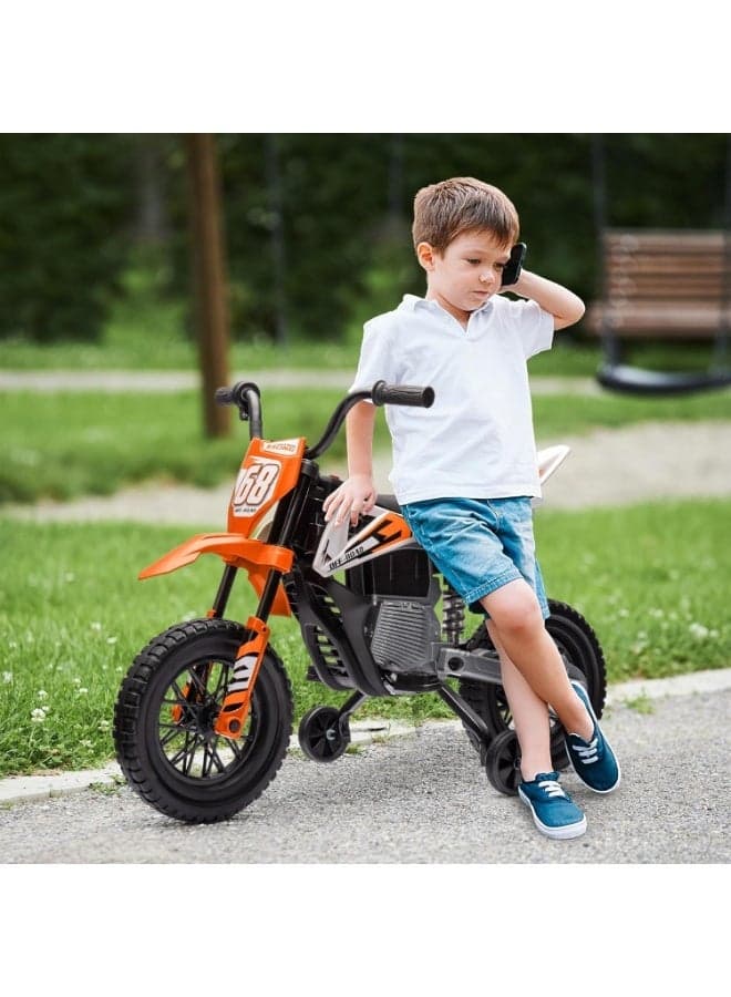 Extreme Racing No 68 Motor Bike 12V Orange JT5006