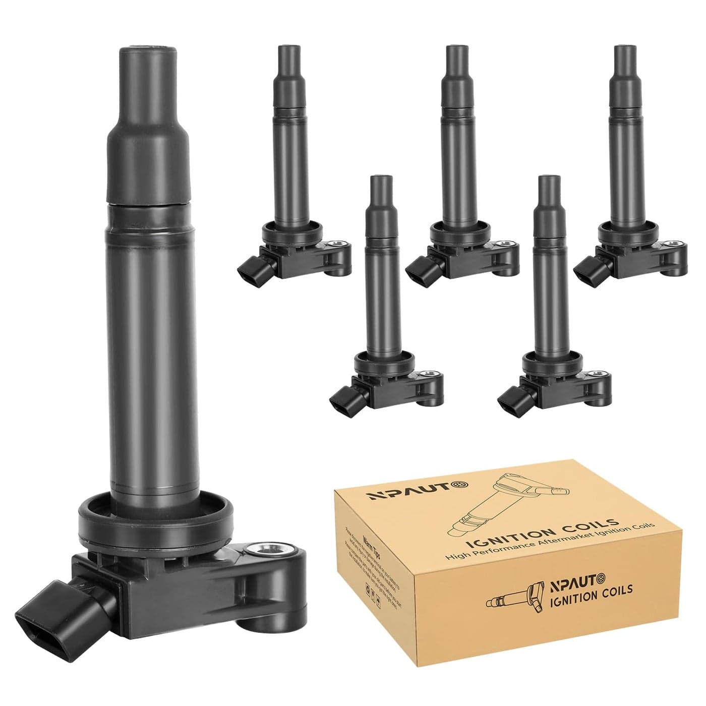 Ignition Coils Pack Set of 6 Compatible with V6 30L 33L 1999 2000 2001 2002 2003 2004 2005 2006 Lexus ES300 RX300 Toyota Avalon Camry Highlander Sienna Solara Lexus RX400h 30 33 C1175 UF267
