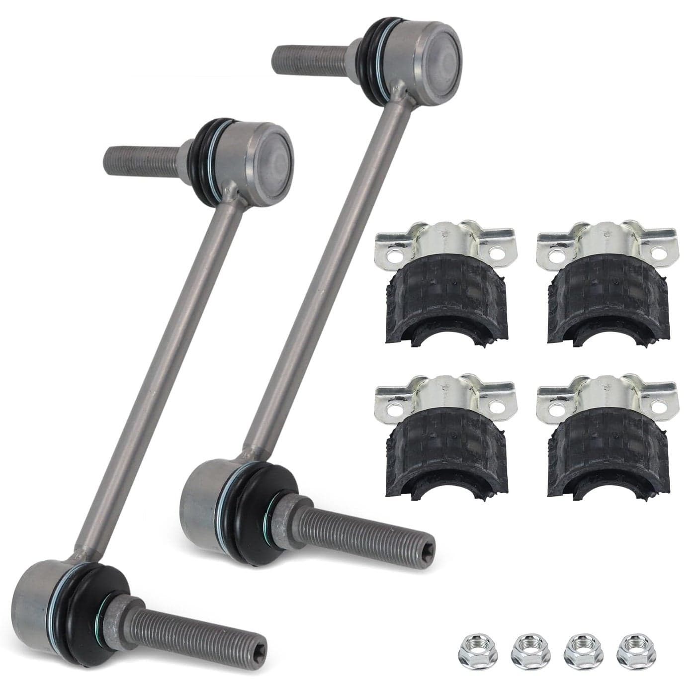 Bomunik Front Suspension Stabilizer Sway Bar Bushing Replacement for Mercedes Benz GL320 GL350 GL450 GL550 ML320 ML350 ML450 ML500 ML550 ML63 AMG R320 R350 Replacement Numbers 16432311851643202132