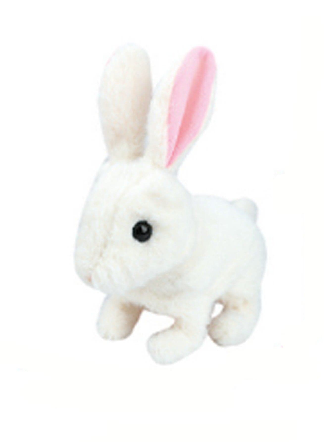 Robot Electronic White Rabbit Plush Stuffed Animal Interactive Rabbit Touch Control, Electronic Pet, Robot Toy, Animated Toy Rabbit For Girls Baby