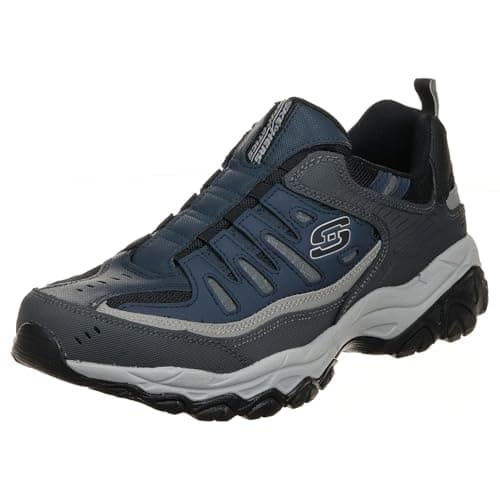 Skechers Sport Men's Afterburn M. Fit Wonted Loafer,navy/gray,9 M US