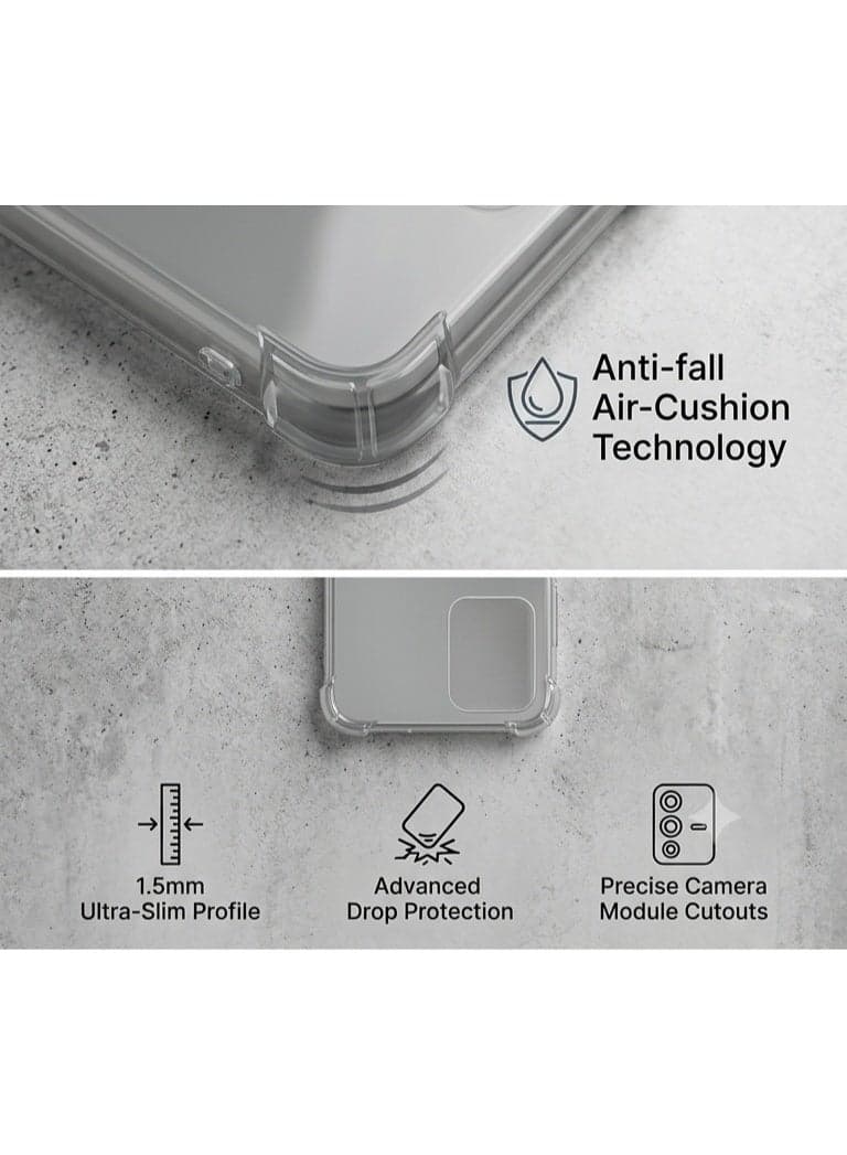 Clear Shockproof Case Cover for Vivo V23 5G / S12