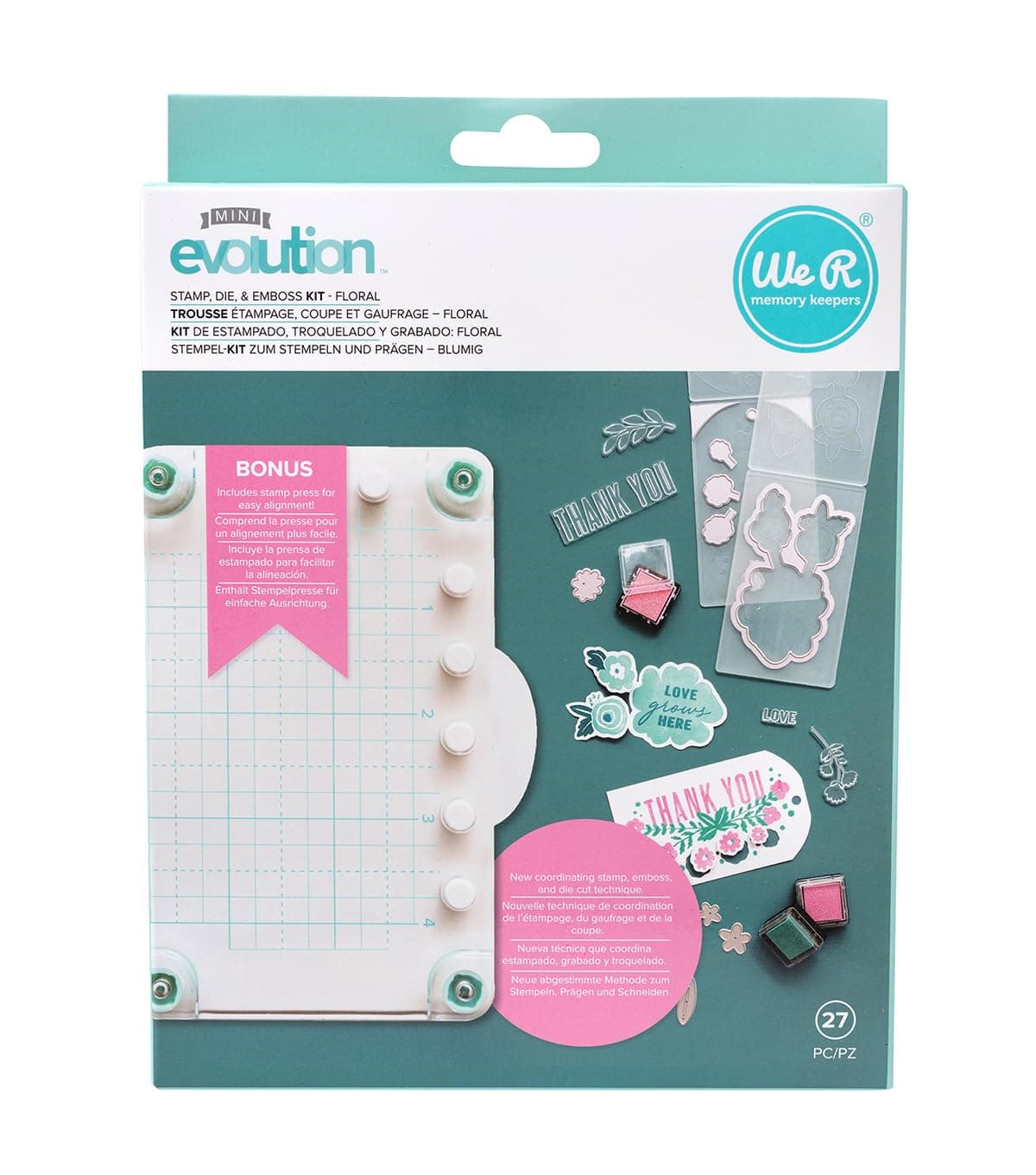 We R Memory Keepers Mini Precision Press Stamp