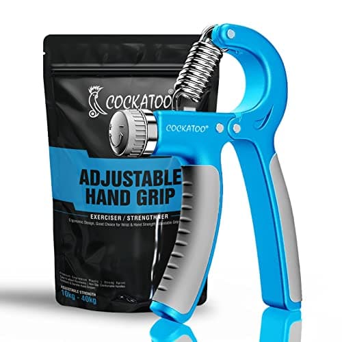 Cockatoo (5 KG - 60 Kg) Adjustable Hand Grip| Hand Gripper For Men & Women|Hand Grip Strengthener