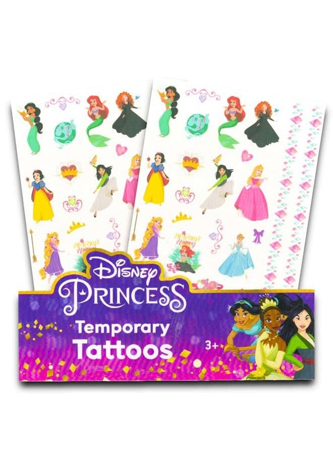 Disney Princess Over 50 Temporary Tattoos
