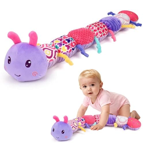 Baby Girl Toys 036 Months Musical Stuffed Animals Plush Caterpillar Toy Crinkle Rattles Tummy Time Development Sensory Toys infants 6912 Months Newborn Girls Boy Shower Gifts Easter Basket Stuffer
