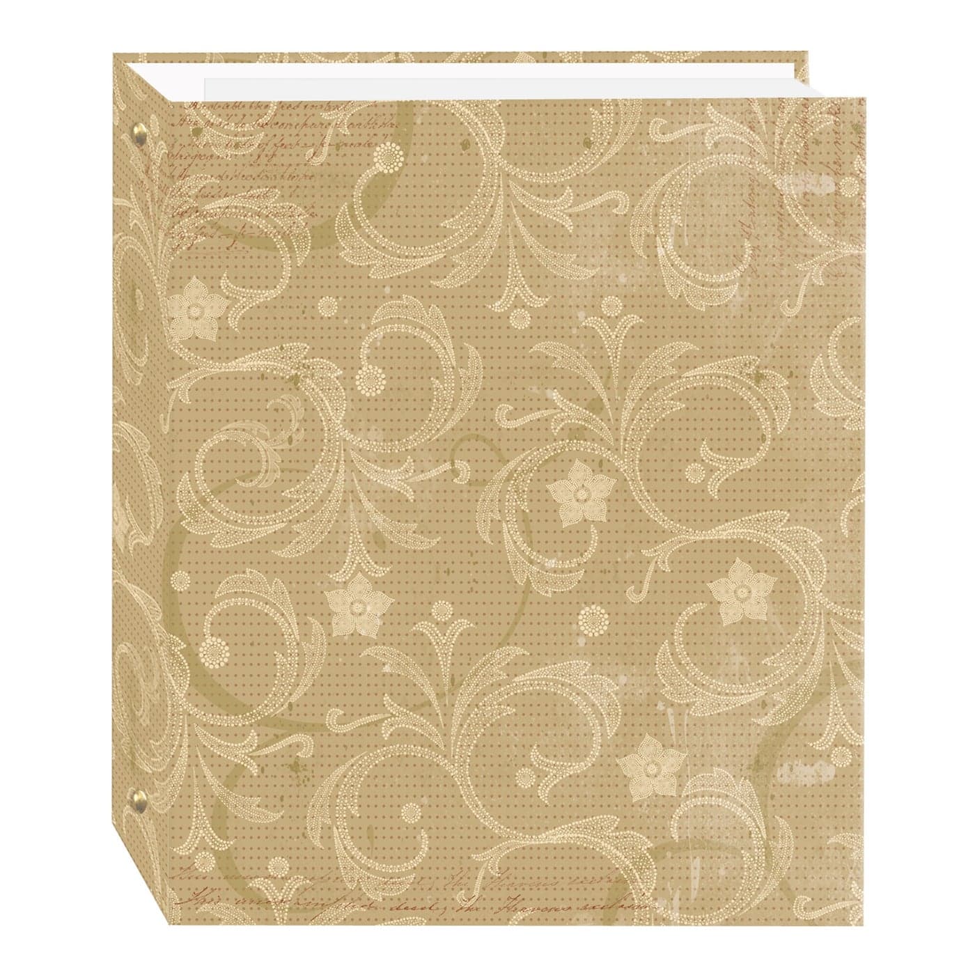Magnetic SelfStick 3Ring Photo Album 100 Pages 50 Sheets Jasmine Design
