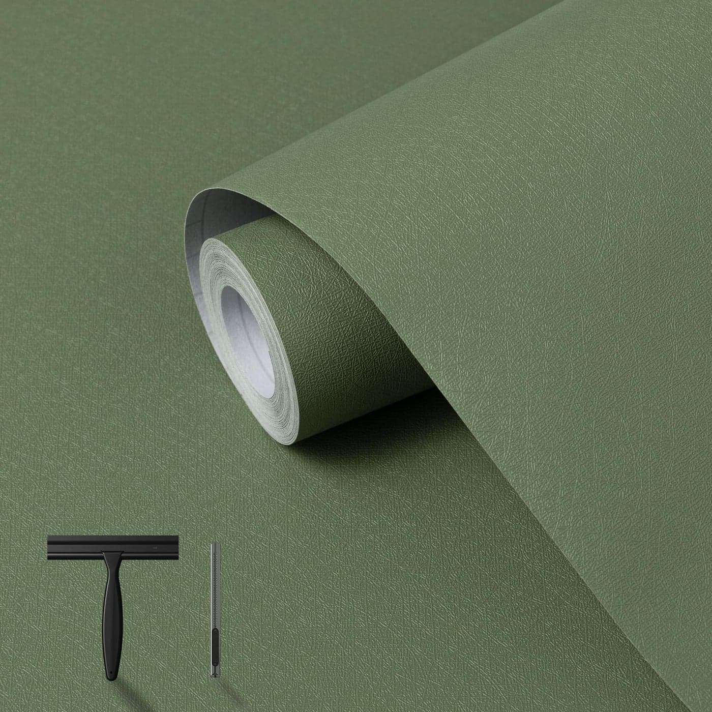 Green Peel and Stick Wallpaper 1181x177 Green Contact Paper for Cabinets and Drawers with Tools Removable Self Adhesive Thicken Wall Paper for Home Wall Decoration and Covering Old Furniture